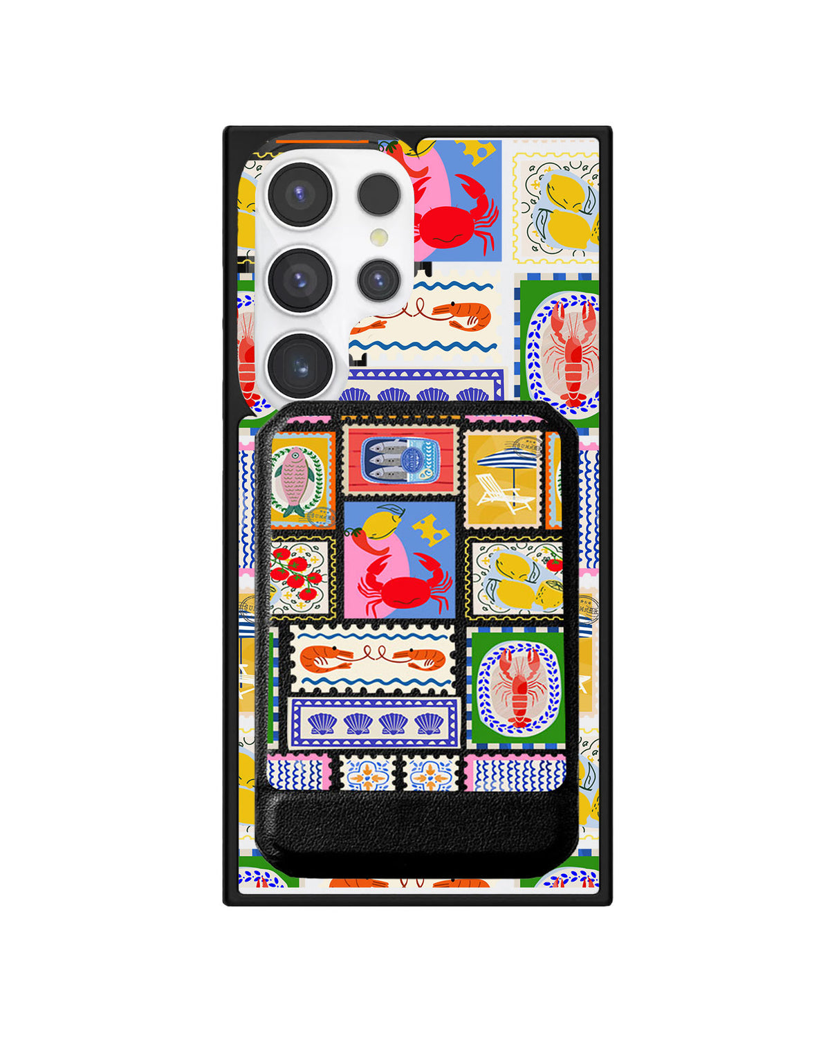 Android Magnetic Multifold Wallet - Seaside Opulence 1.0