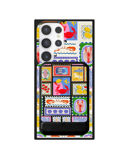Android Magnetic Multifold Wallet - Seaside Opulence 1.0