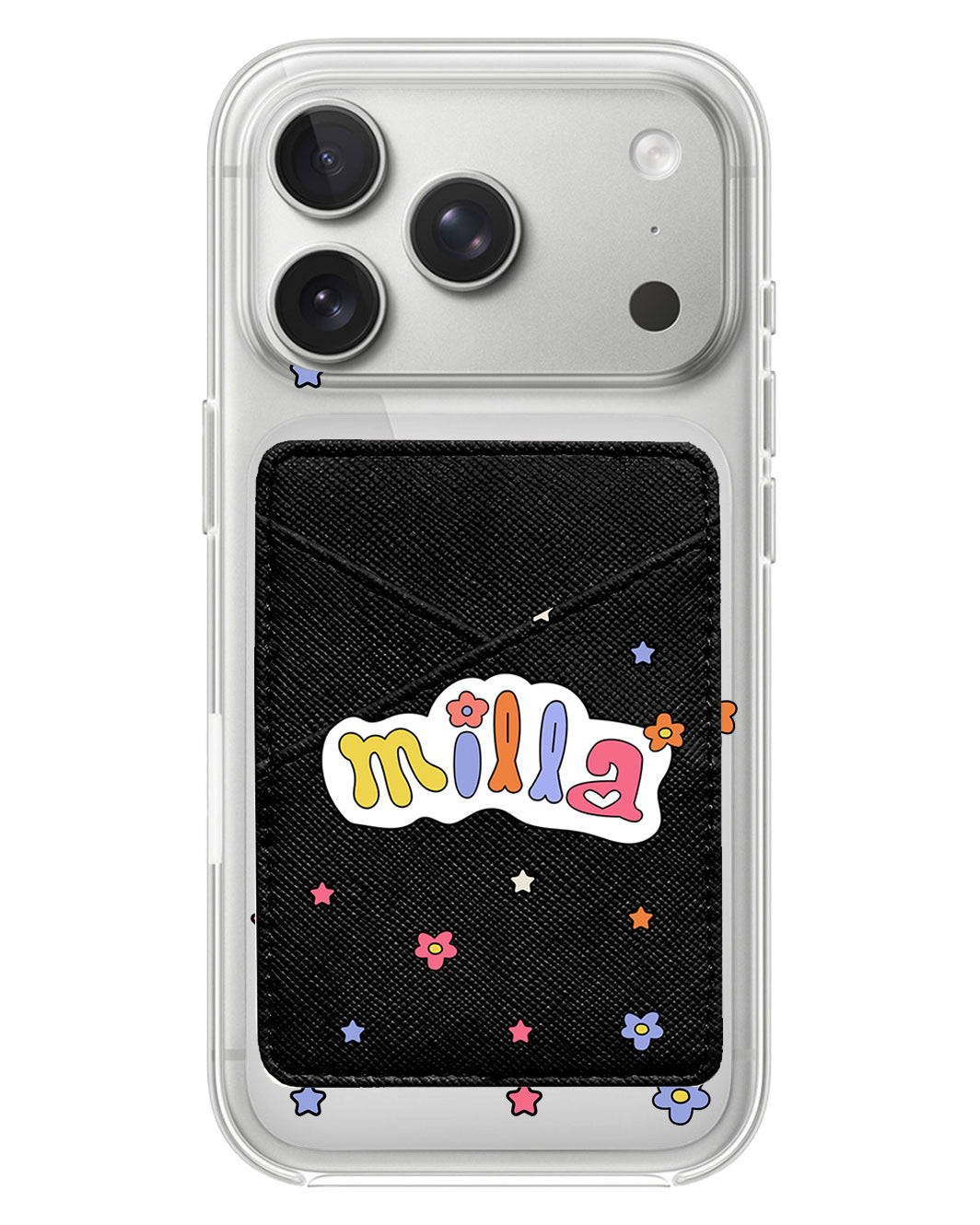 iPhone Phone Wallet Case - Adorable Monogram 5.0