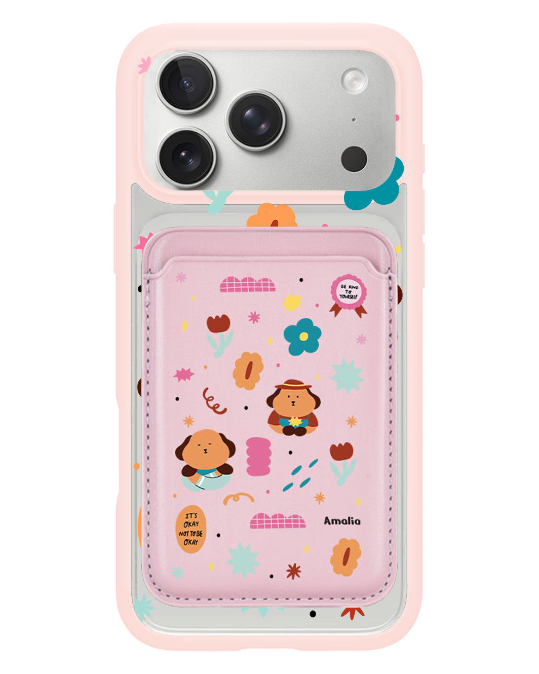 iPhone Magnetic Wallet Case - Selflove Garden
