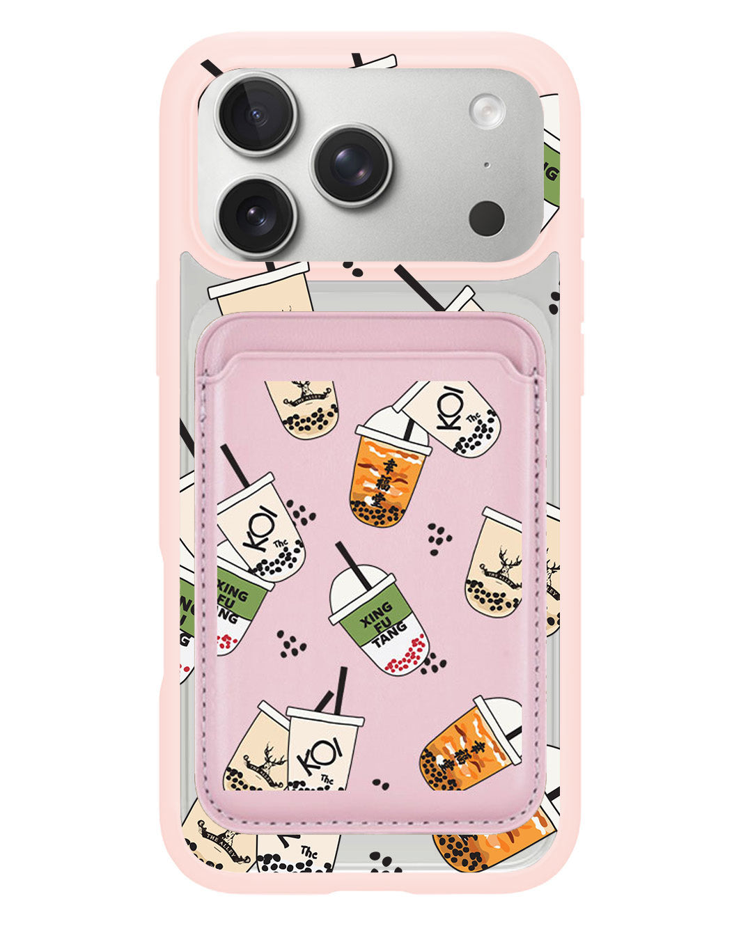 iPhone Magnetic Wallet Case - Boba 1