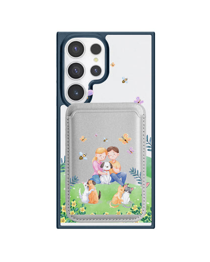 Android Magnetic Wallet Case - Adorable Animals