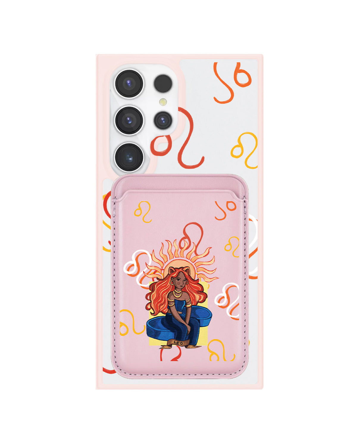 Android Magnetic Wallet Case - Leo