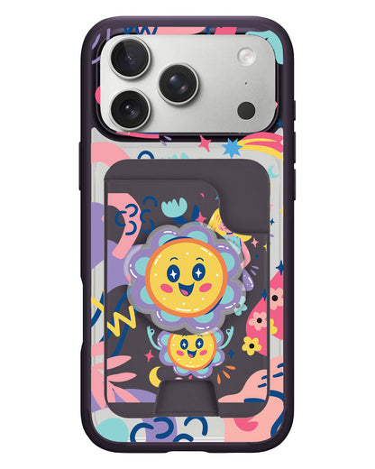 iPhone Magpop Wallet - Heather