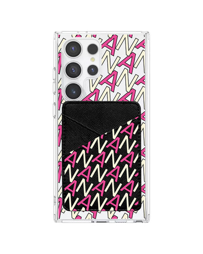 Android Phone Wallet Case - Initial 6.0 Monogram