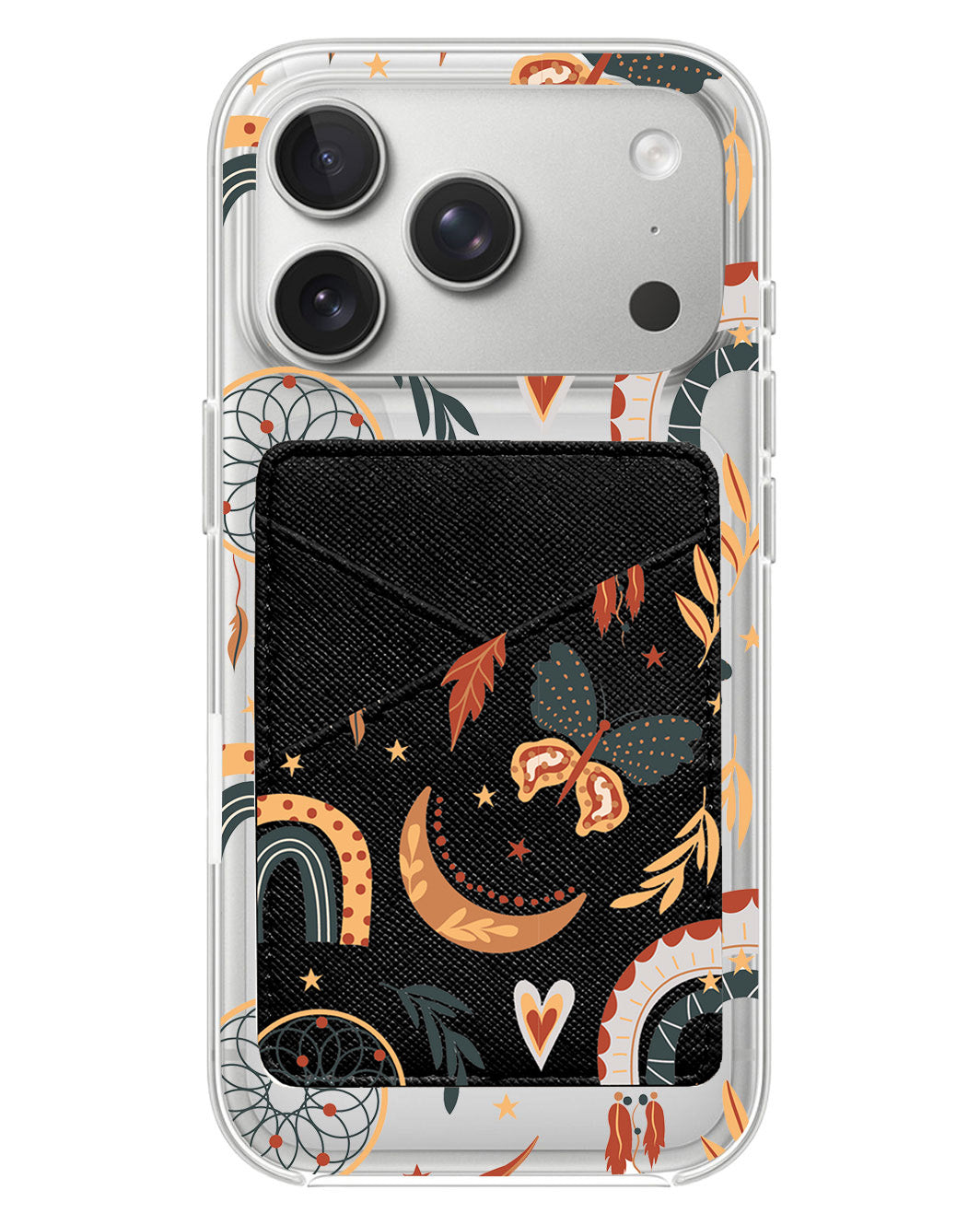 iPhone Phone Wallet Case - Boho 3.0
