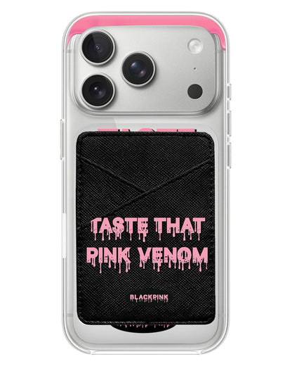 iPhone Phone Wallet Case - Pink Venom