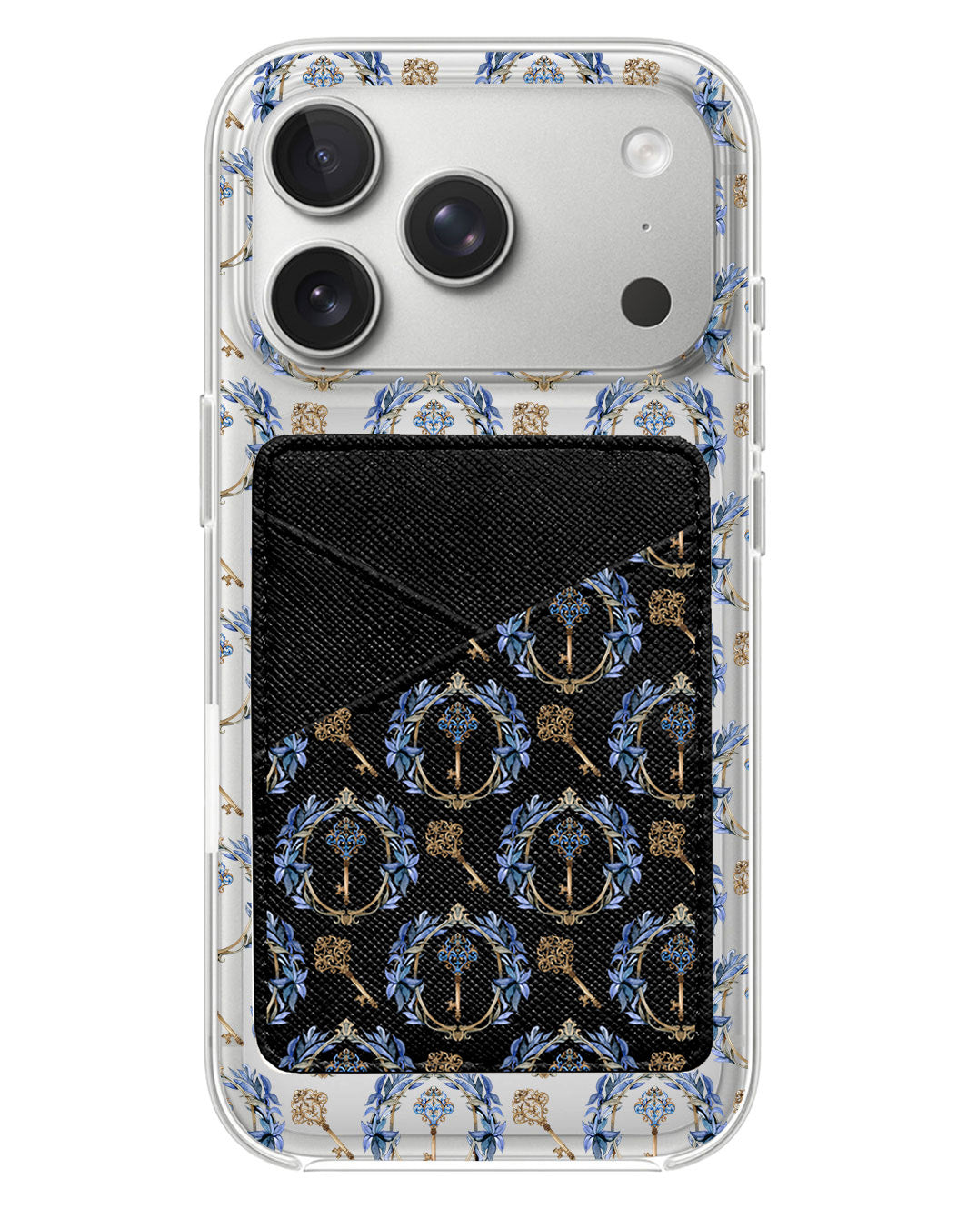iPhone Phone Wallet Case - Goth Keys