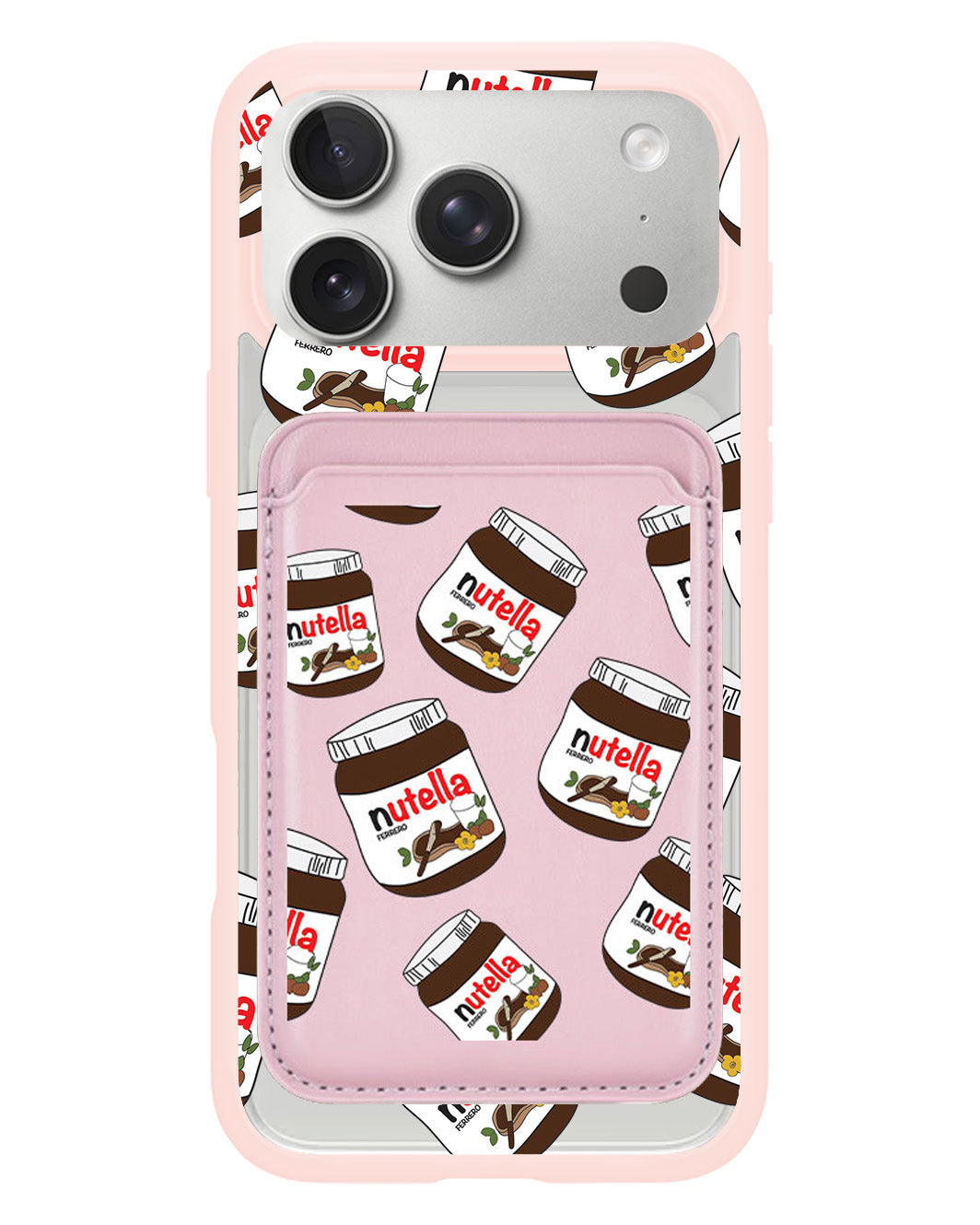 iPhone Magnetic Wallet Case - Nutella