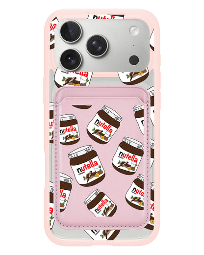 iPhone Magnetic Wallet Case - Nutella
