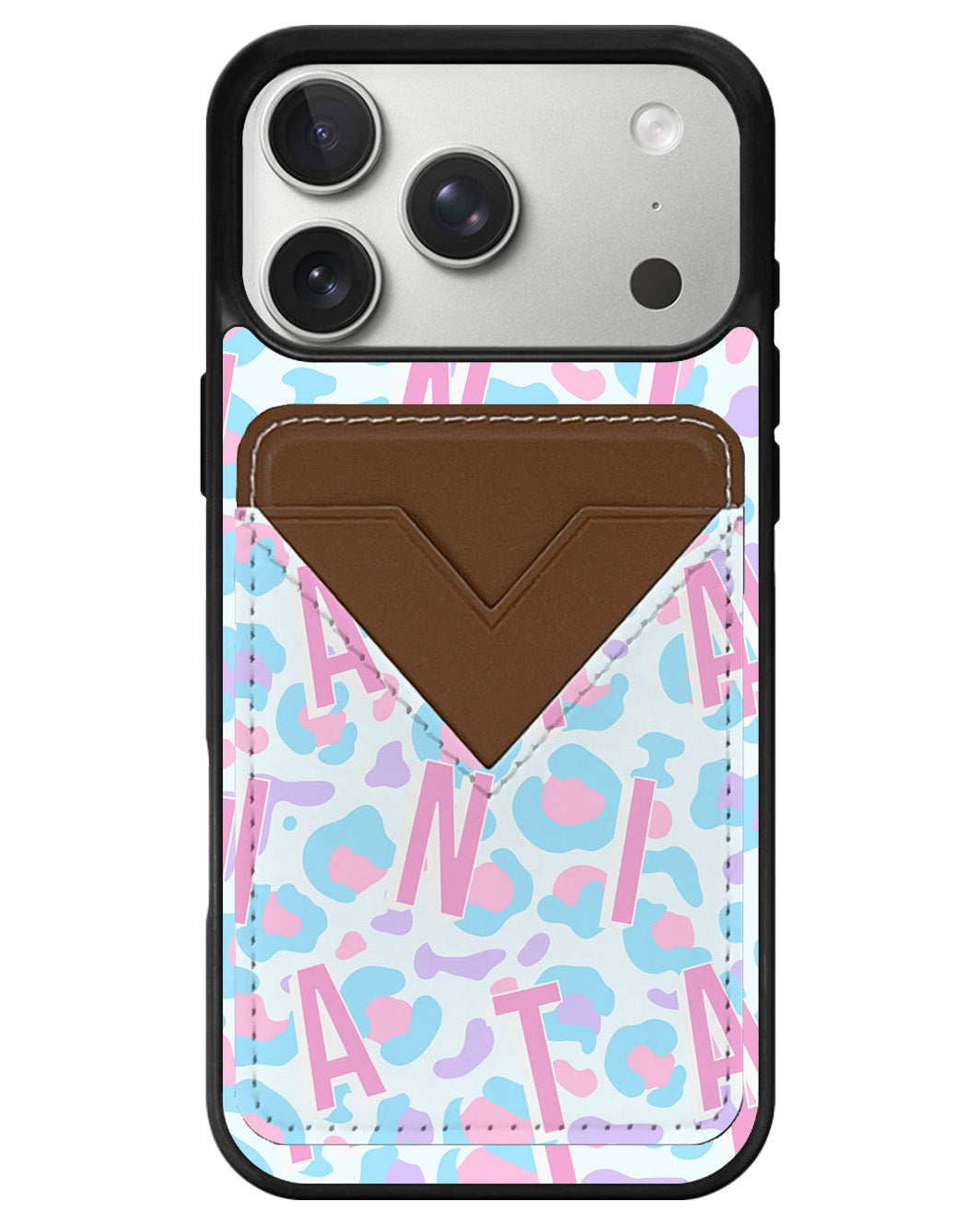 iPhone Avant Wallet Case - Leopard Monogram 6.0
