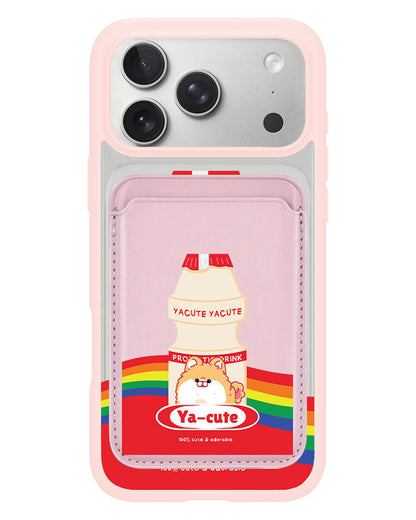 iPhone Magnetic Wallet Case - Yacute Dog