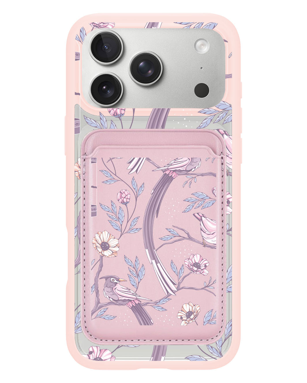 iPhone Magnetic Wallet Case - Lovebird 4.0