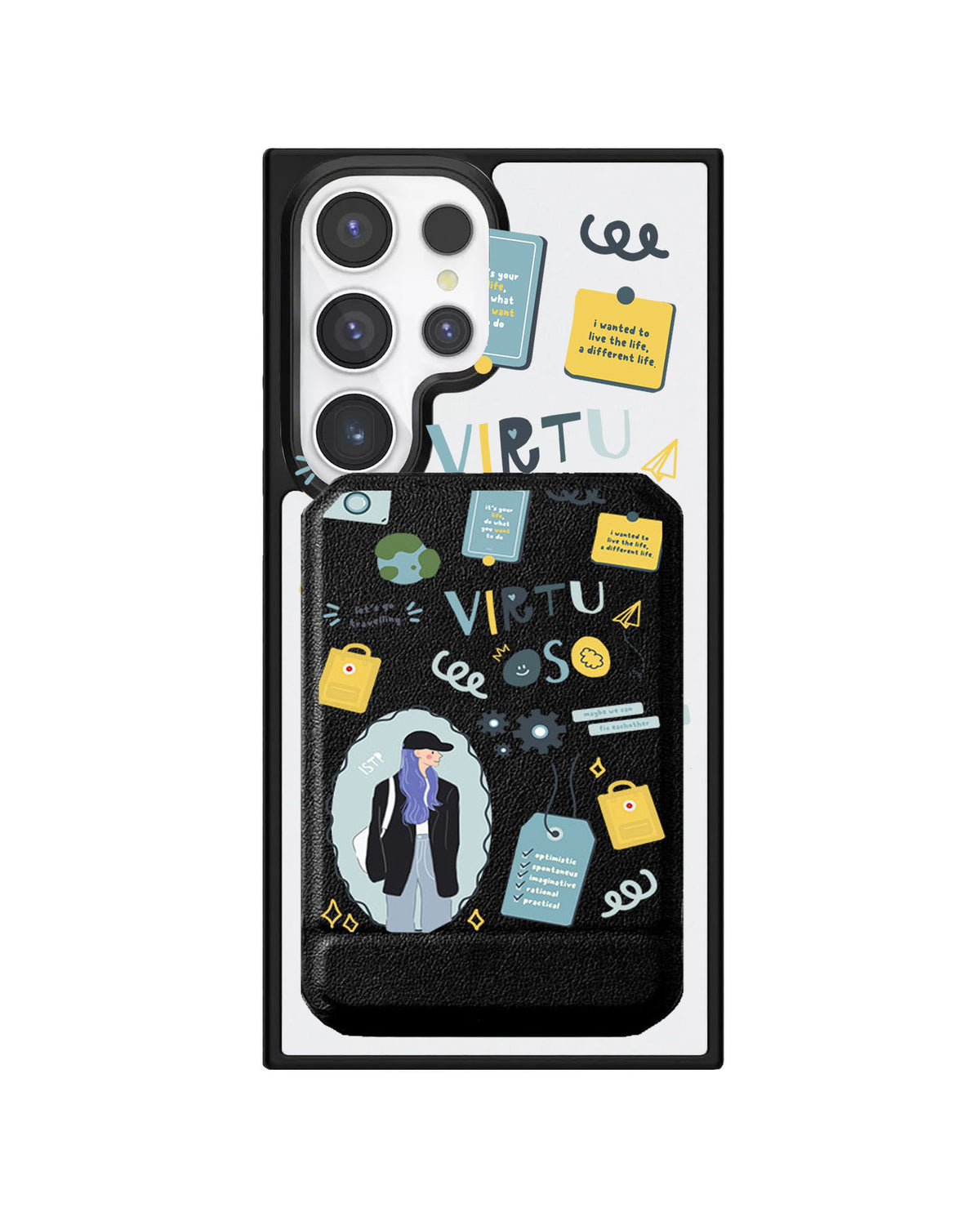 Android Magnetic Multifold Wallet - ISTP
