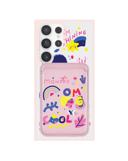 Android Magnetic Wallet Case - Monday, My Day