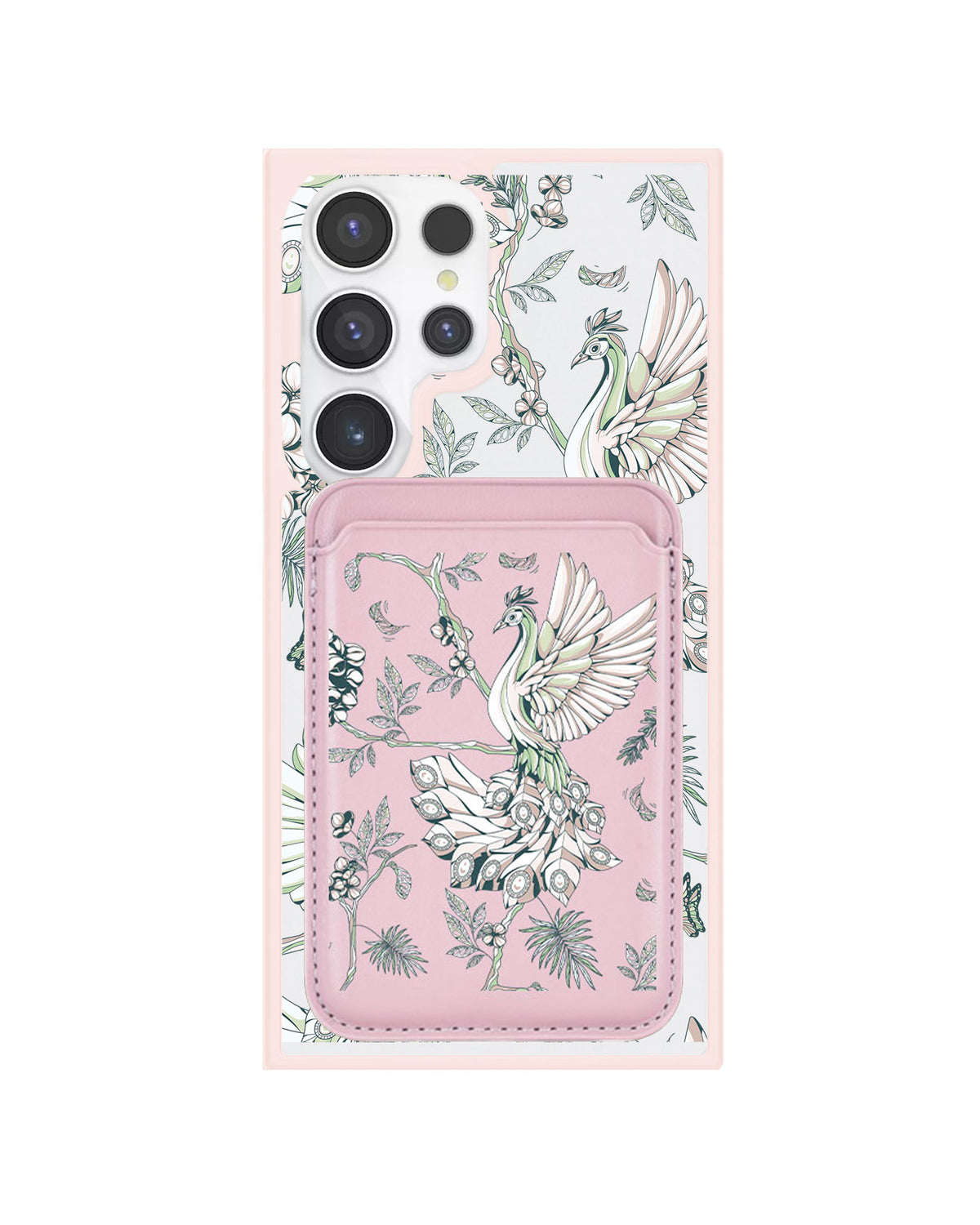 Android Magnetic Wallet Case - Peacock 4.0