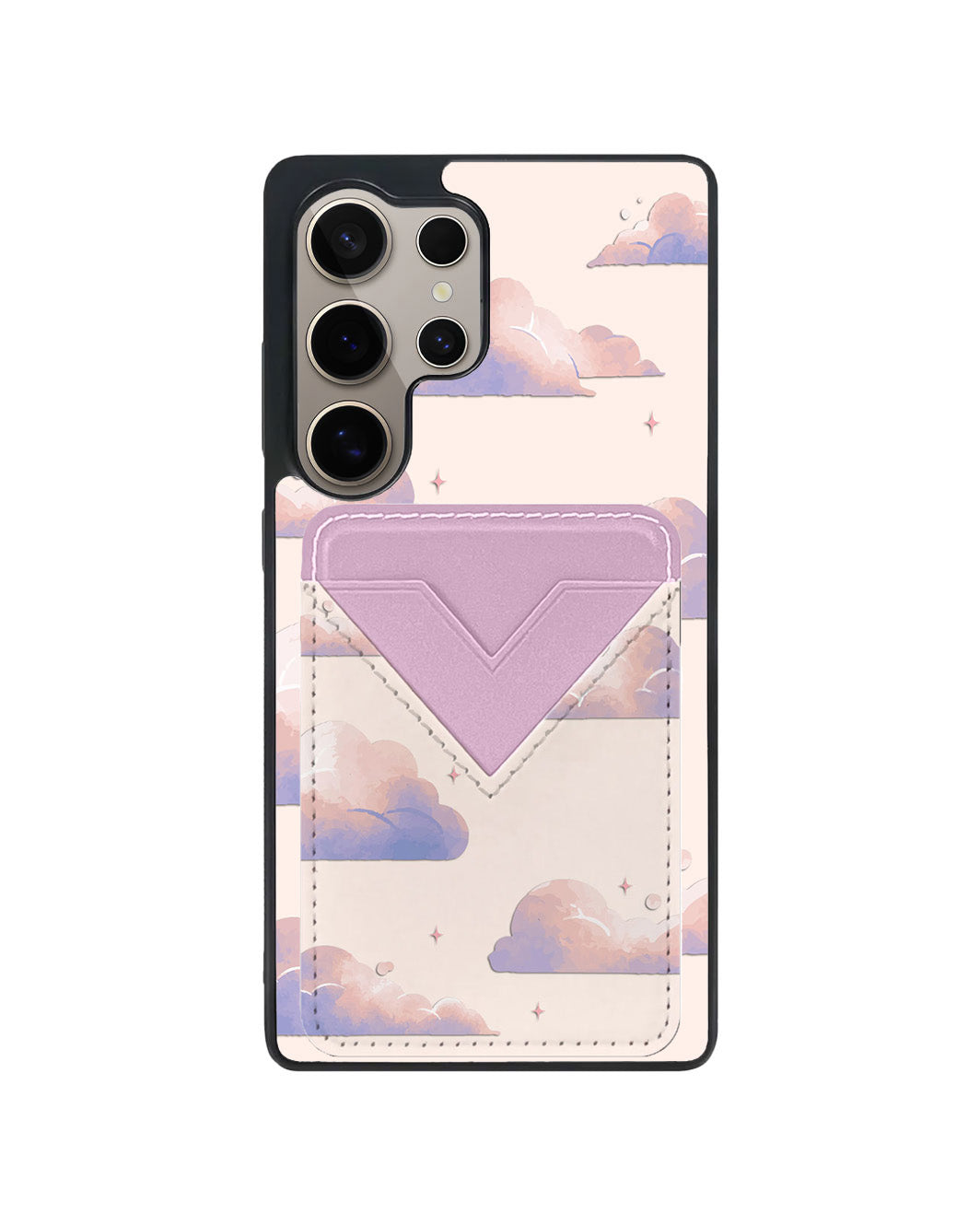 Android Avant Wallet Case - Pastel Clouds