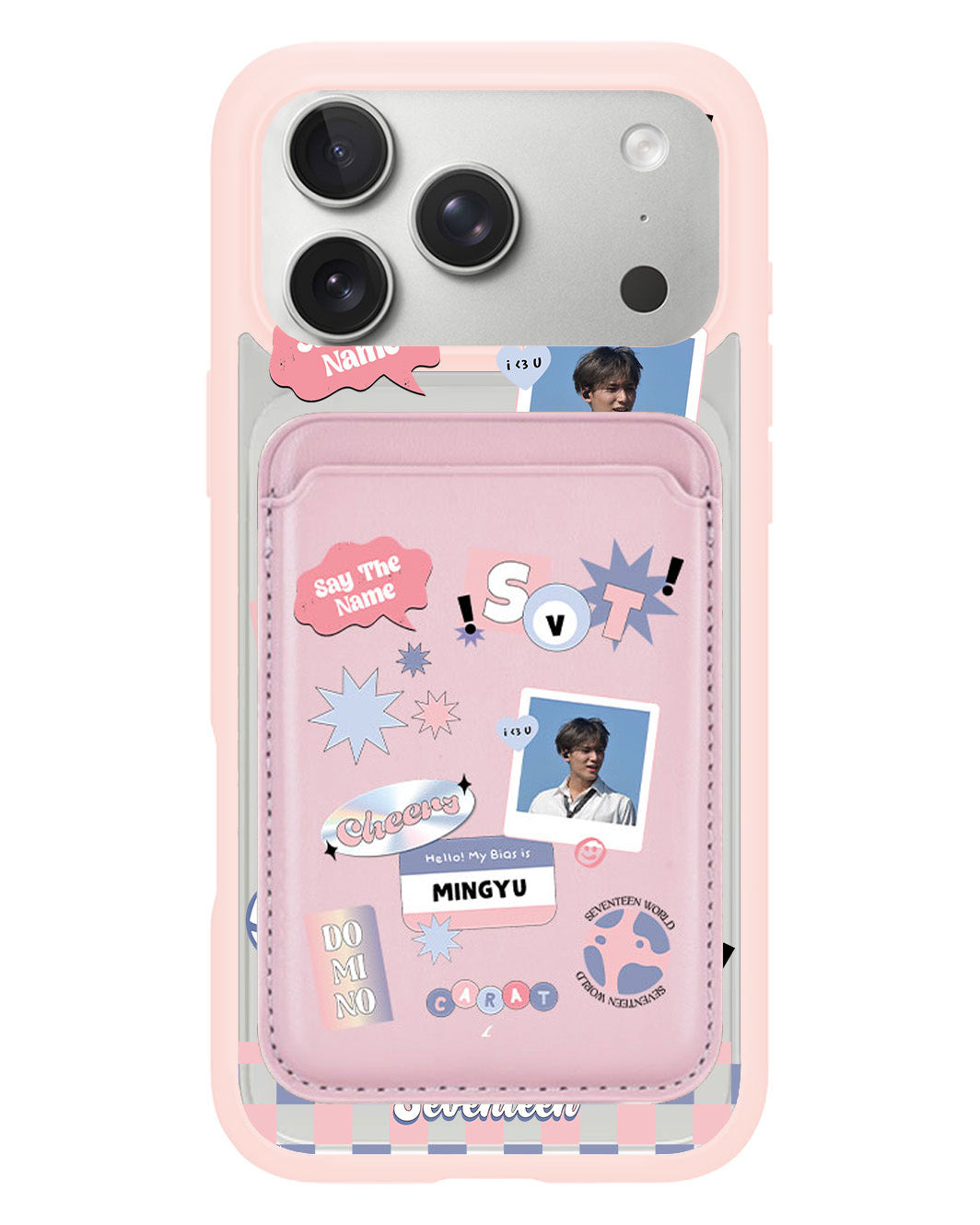iPhone Magnetic Wallet Case - Seventeen World