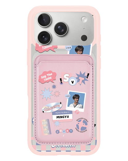 iPhone Magnetic Wallet Case - Seventeen World