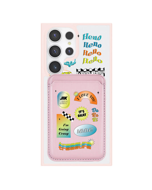 Android Magnetic Wallet Case - Hello Treasure