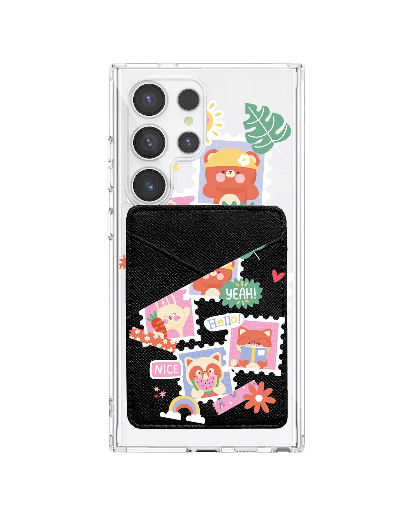 Android Phone Wallet Case - Animal Squad