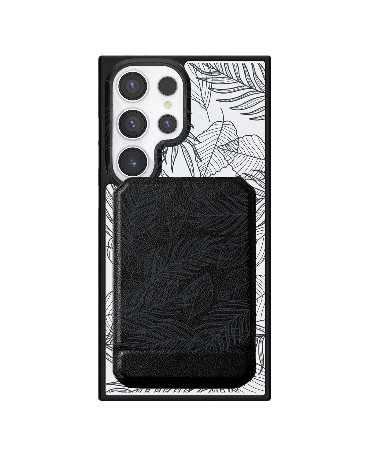 Android Magnetic Multifold Wallet - Sketchy Tropical 2.0