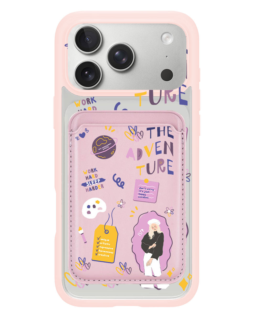 iPhone Magnetic Wallet Case - ISFP