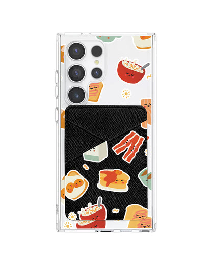 Android Phone Wallet Case - English Breakfast