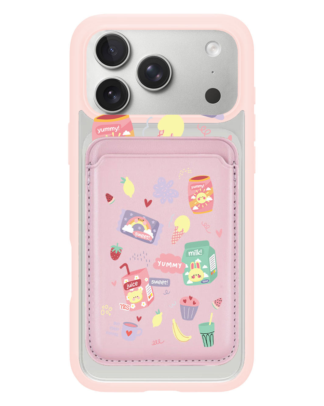 iPhone Magnetic Wallet Case - Sweet & Yummy