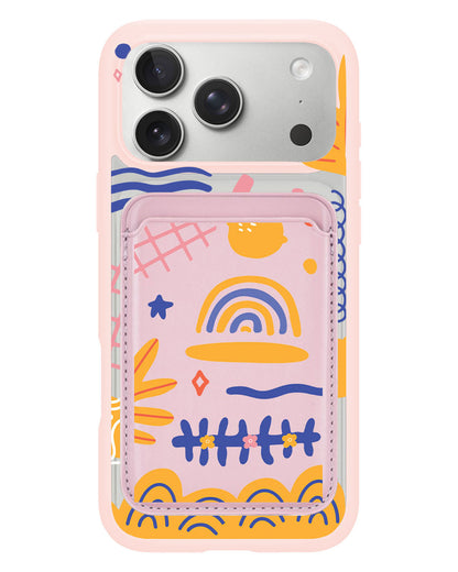 iPhone Magnetic Wallet Case - Spring Has Come