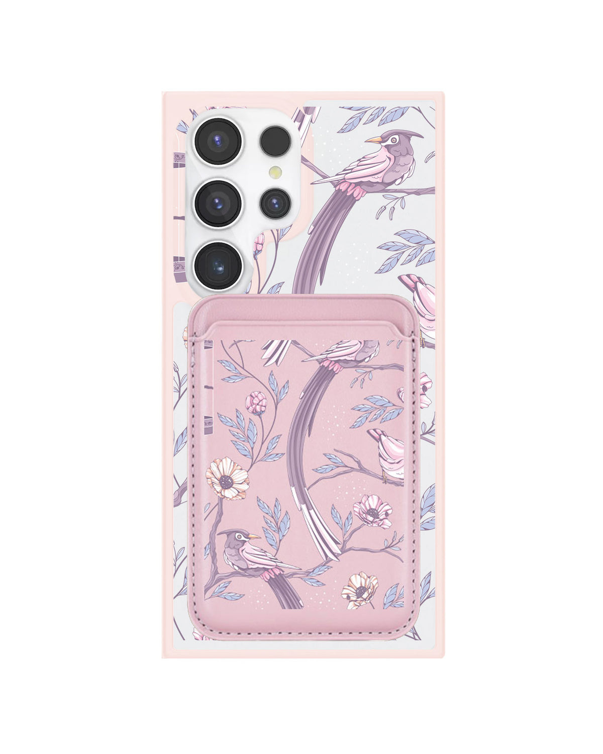 Android Magnetic Wallet Case - Lovebird 4.0