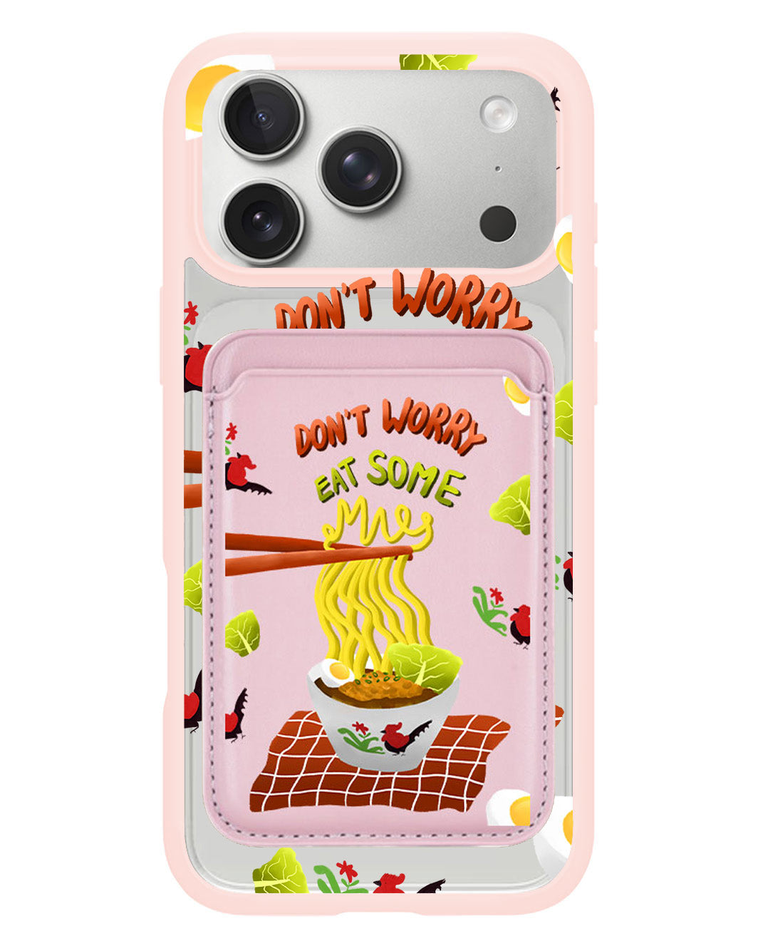 iPhone Magnetic Wallet Case - Go Eat Some Mie