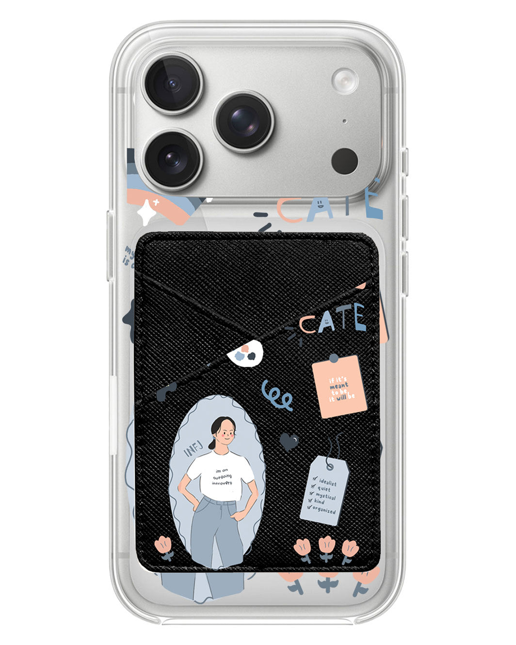 iPhone Phone Wallet Case - Infj