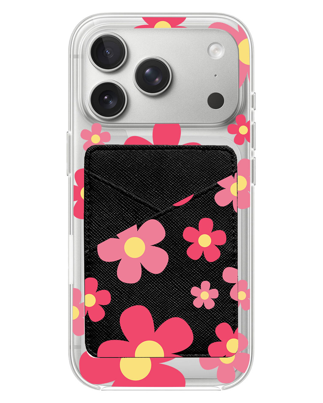 iPhone Phone Wallet Case - Daisy Blush