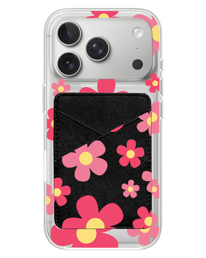 iPhone Phone Wallet Case - Daisy Blush