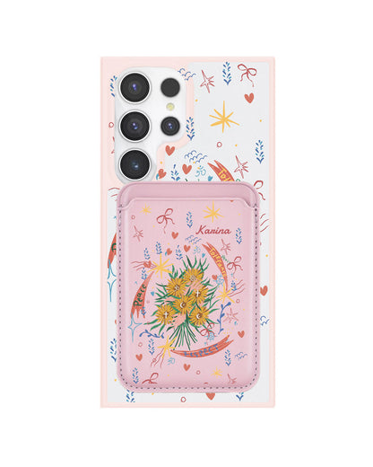 Android Magnetic Wallet Case - Peace