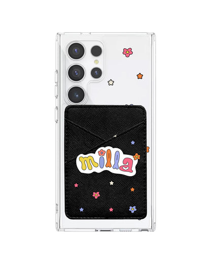 Android Phone Wallet Case - Adorable Monogram 5