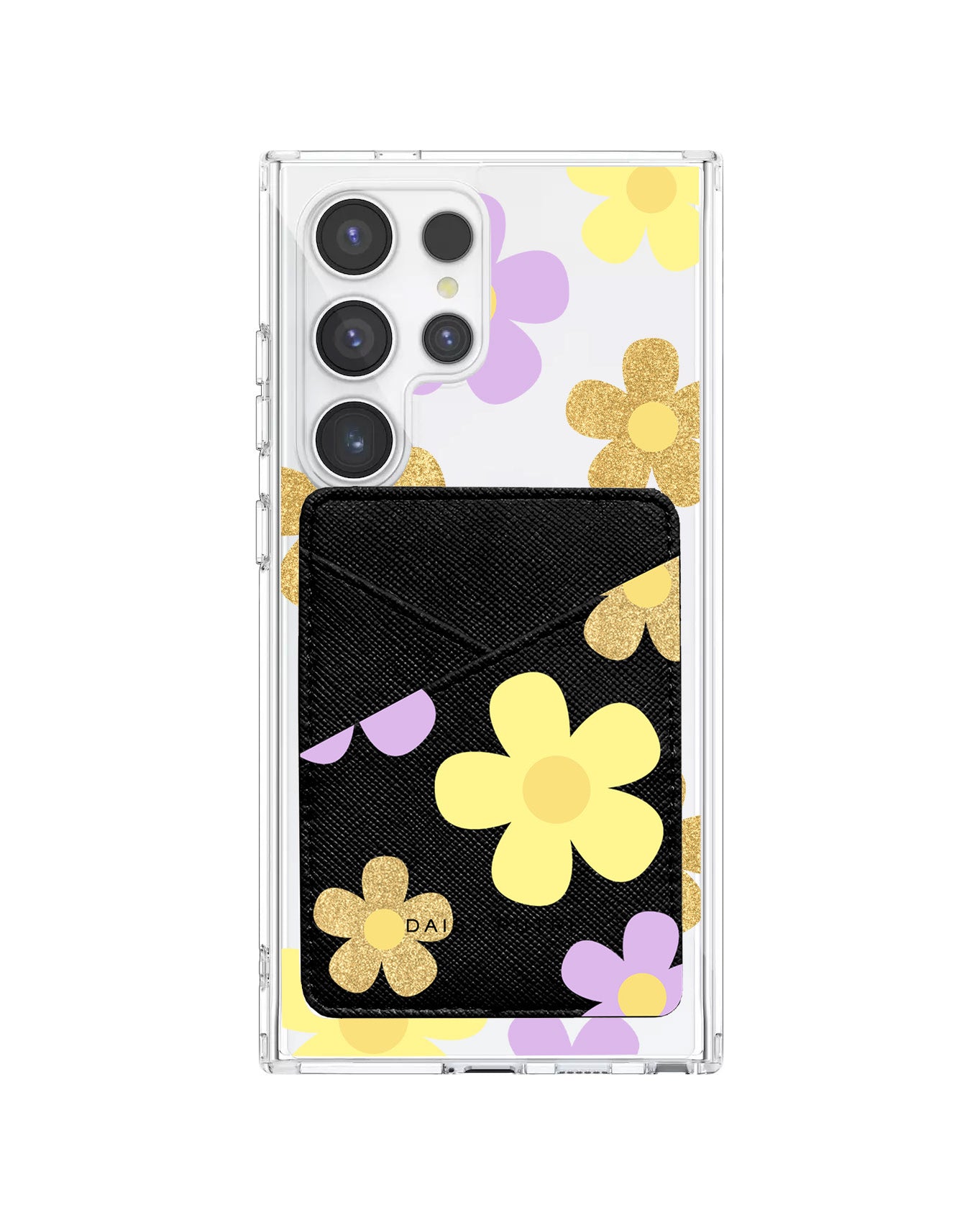 Android Phone Wallet Case - Daisy Twinkle