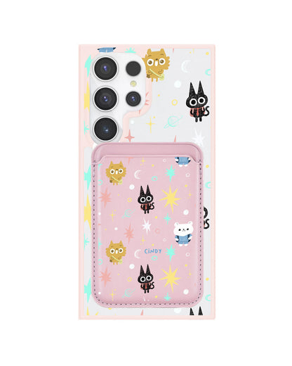 Android Magnetic Wallet Case - Backpack Traveller