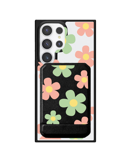 Android Magnetic Multifold Wallet - Daisy Spring