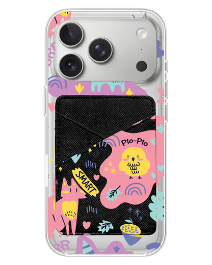 iPhone Phone Wallet Case - Pio N Friends