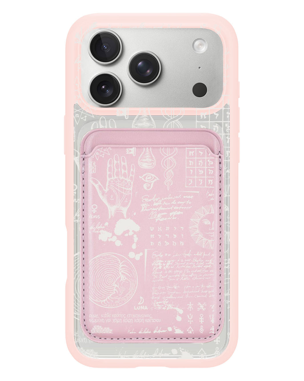 iPhone Magnetic Wallet Case - Alchemy