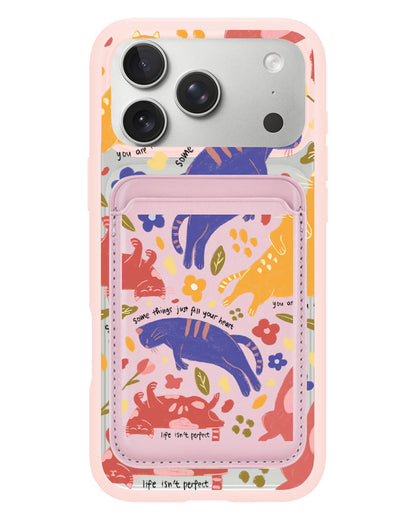 iPhone Magnetic Wallet Case - Pet Lovers