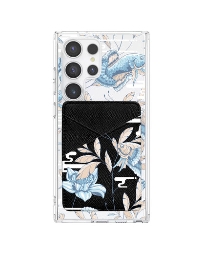 Android Phone Wallet Case - Fish & Floral 4.0
