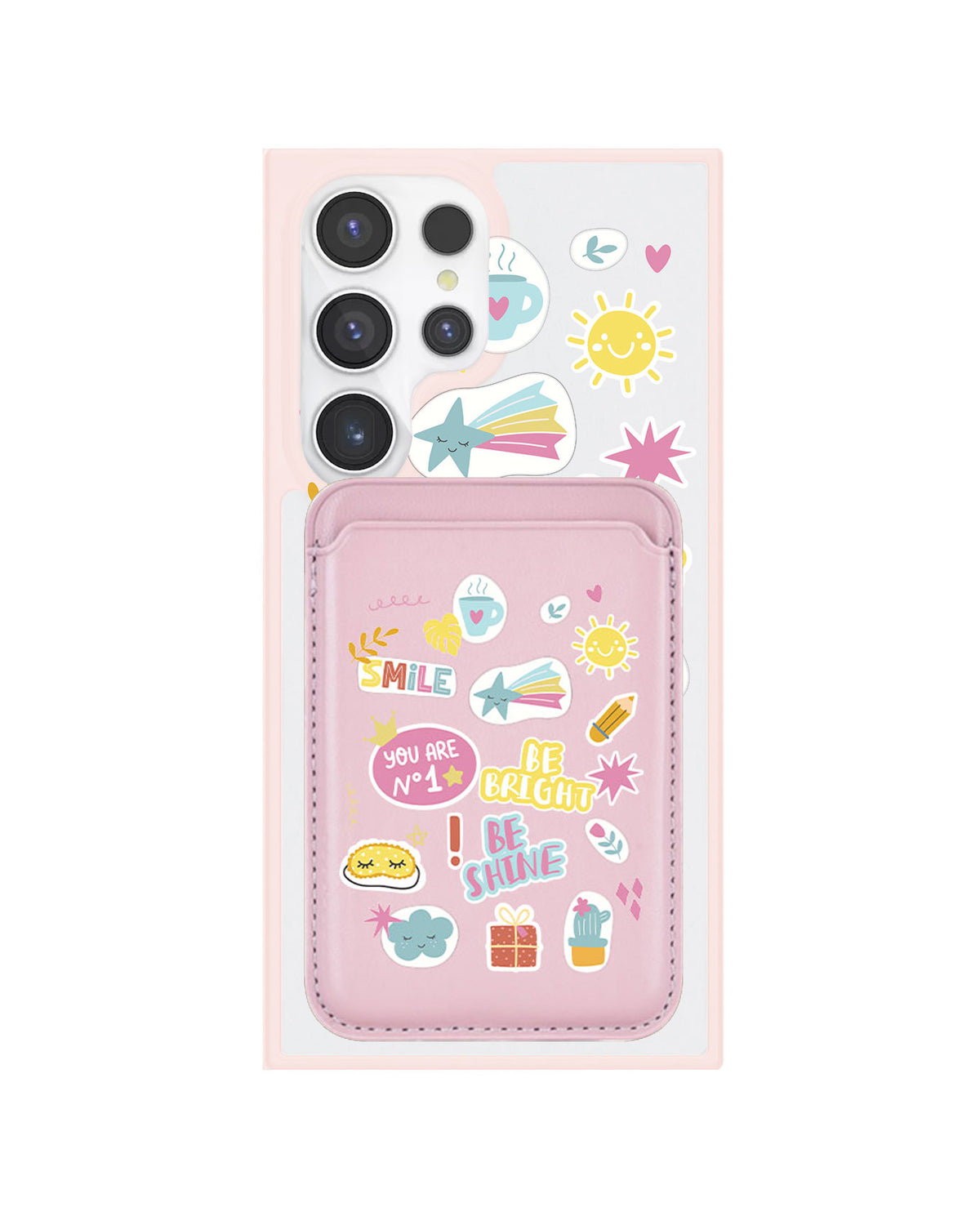 Android Magnetic Wallet Case - Self Love Sticker Pack 3.0