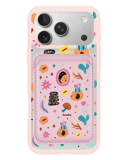 iPhone Magnetic Wallet Case - Grow And Bloom