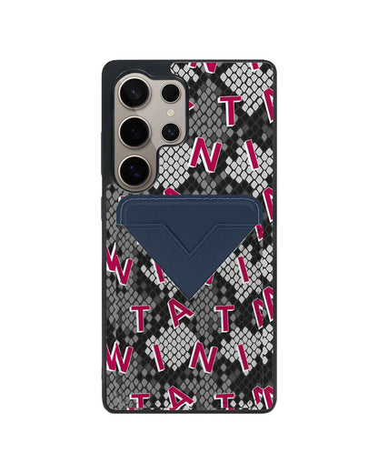 Android Avant Wallet Case - Serpent Monogram 2.0