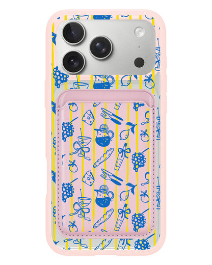 iPhone Magnetic Wallet Case - Italian Summer