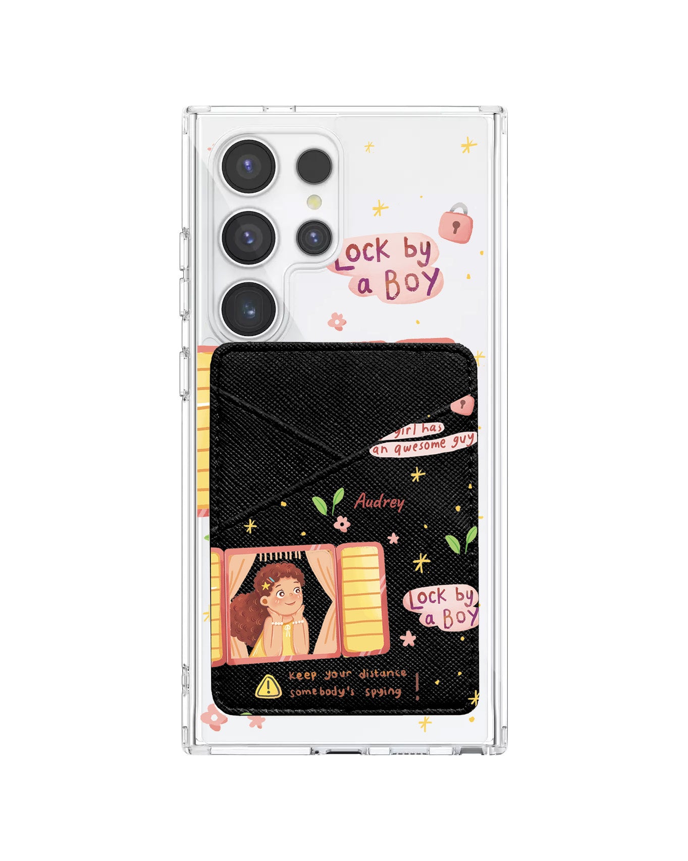 Android Phone Wallet Case - Crush Girl