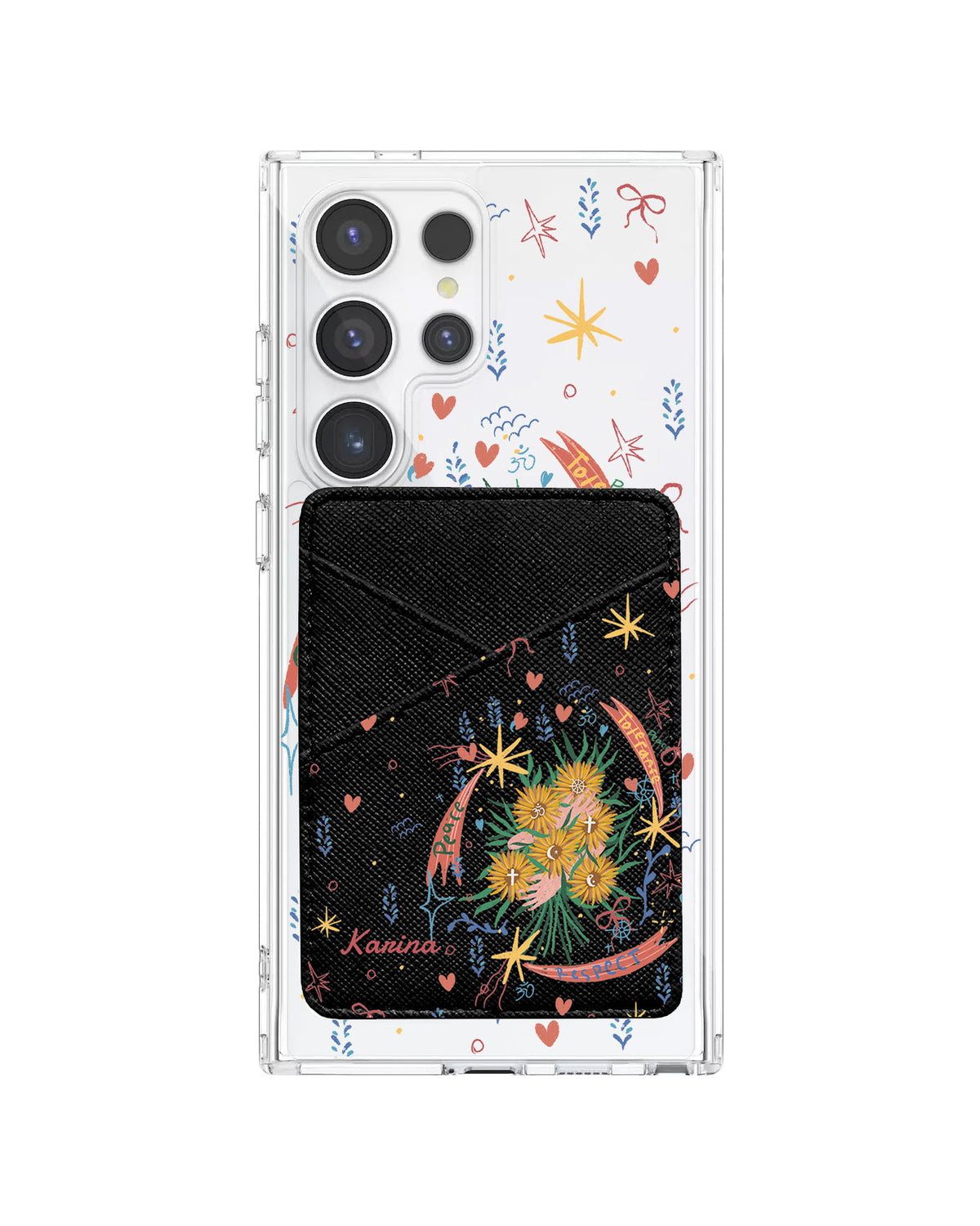 Android Phone Wallet Case - Peace